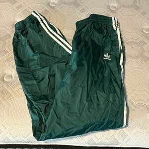 Adidas Men's Green Track Pants
